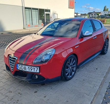 Alfa Romeo Giulietta cena 43000 przebieg: 111000, rok produkcji 2012 z Dąbrowa Górnicza małe 667